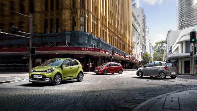 Kia Picanto W ramach faceliftingu odświeżono wygląd wszystkich wersji, łącznie z GT-Line i X-Line. Na tym jednak nie koniec nowości. Fot. Kia