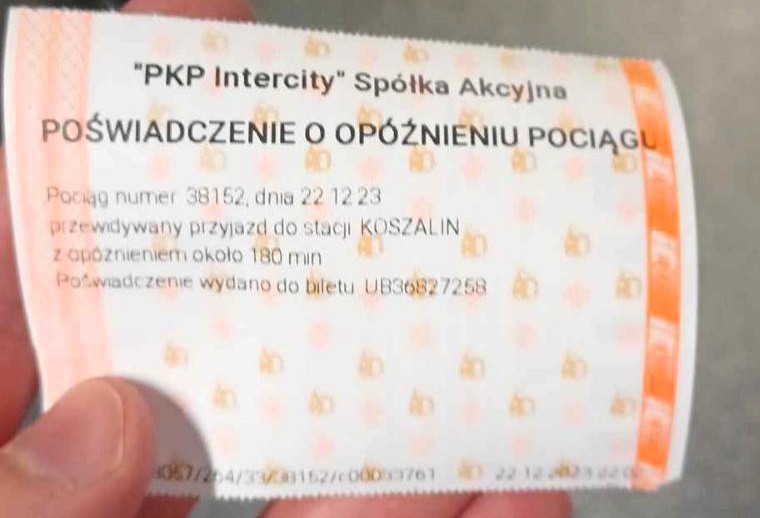 Dramat w pociągu z Gdańska do Koszalina. TLK zatrzymał się...