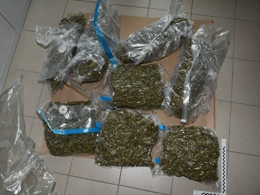 5 kg marihuany u mieszkańca powiatu jasielskiego. 34-latek stanie za to przed sądem