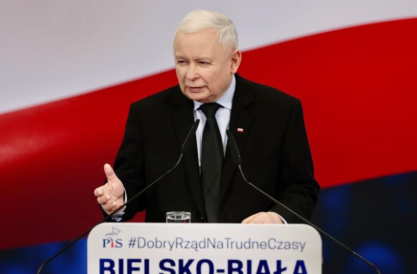Jarosław Kaczyński w Bielsko-Białej: Partie polityczne mogą rządzić długo. Pod jednym warunkiem