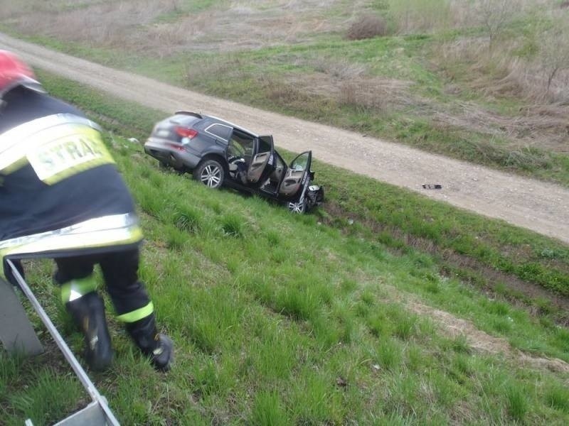 Wypadek na obwodnicy Starego Sącza [ZDJĘCIA]