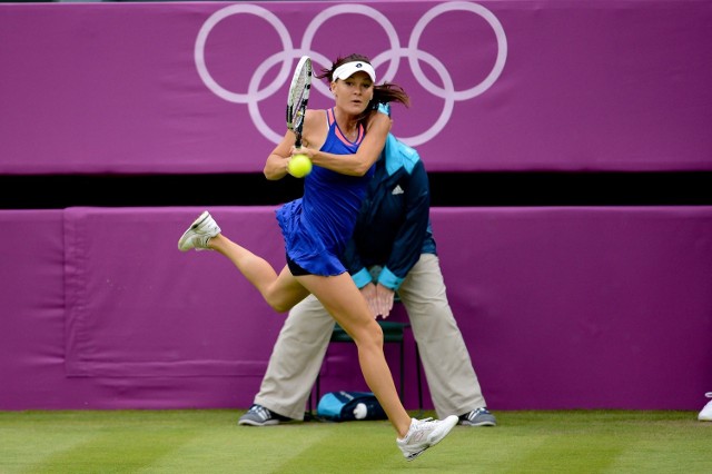Agnieszka Radwańska była chorążym polskiej reprezentacji na igrzyskach olimpijskich w Londynie
