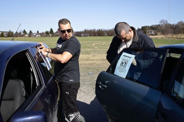 Białostoccy kierowcy protestowali przeciwko wysokim cenom paliw także w marcu