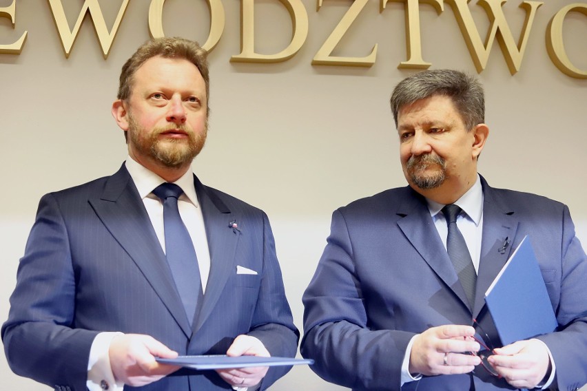 W piątek 15 lutego w Łodzi Łukasz Szumowski,minister...