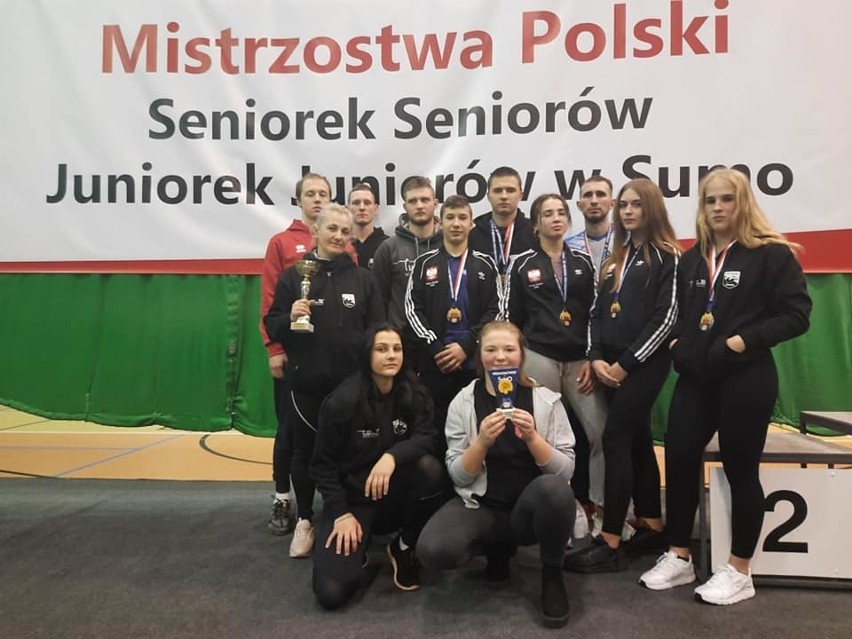 Medale zawodników z Lubelszczyzny podczas mistrzostw Polski w sumo. Zobacz zdjęcia