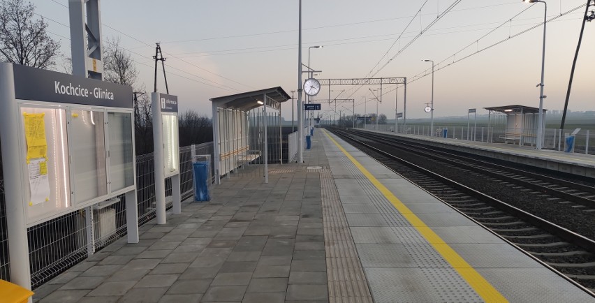 Rusza nowy przystanek kolejowy Kochcice-Glinica. Zatrzymają...