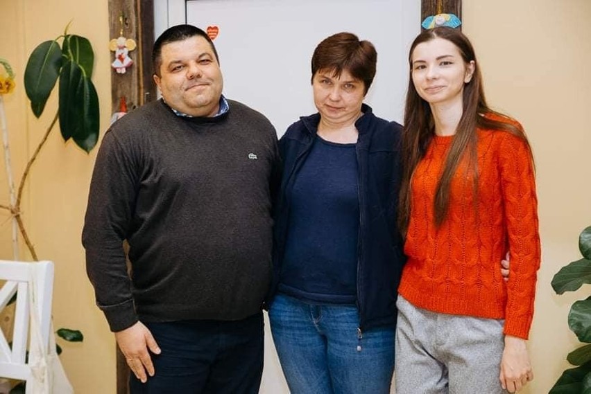 Przedsiębiorcy z Ożarowa spotkali się z uchodźcami z Ukrainy. Polały się łzy. Zobaczcie zdjęcia