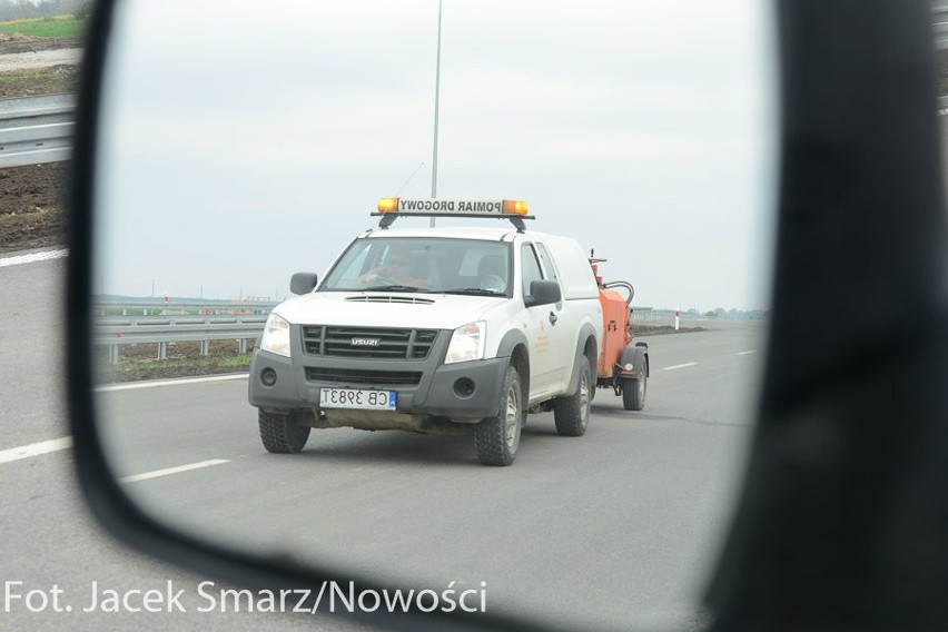 Autostrada A1 do Łodzi przed otwarciem