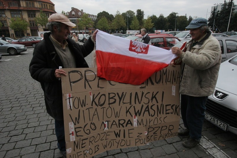 W ramach kampanii wyborczej do Slupska przybyl Aleksander...