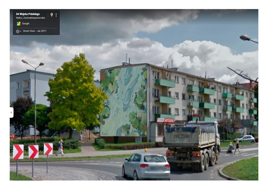 W Wałczu ekologiczny mural podziwiać będzie można przy ul....