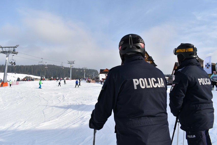 Podhale. Policjanci wyjechali na stoki. Służby gotowe na ferie