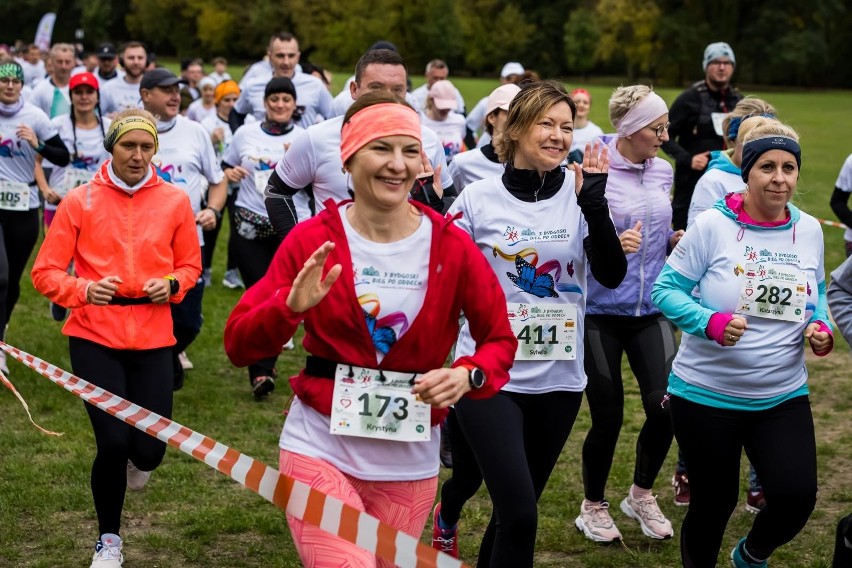 Już po raz trzeci w Bydgoszczy odbył się Bieg Po Oddech....