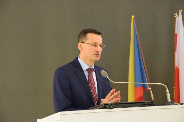 Wicepremier Mateusz Morawiecki w Łomży