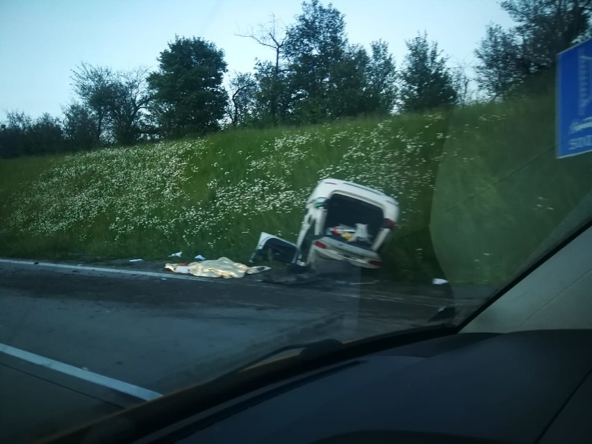 Śmiertelny wypadek na A4. Autostrada w kierunku Wrocławia całkowicie zablokowana 