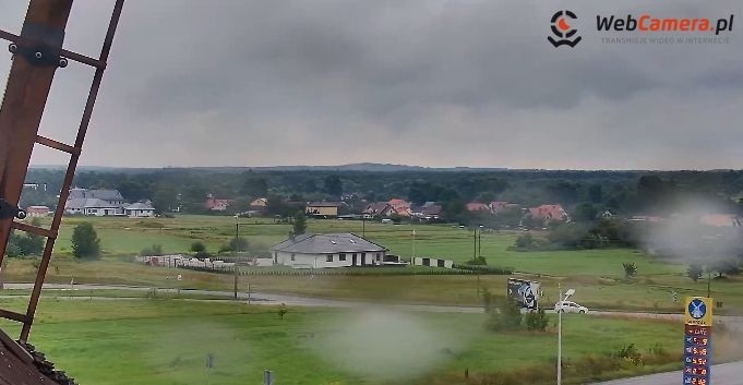 Dzięki kamerze na wiatraku cały świat może "na żywo" oglądać panoramę Krasocina i okolic (WIDEO)