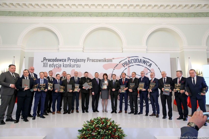 Prezydent Andrzej Duda wręczył certyfikaty przyjaznym pracodawcom z Podkarpacia