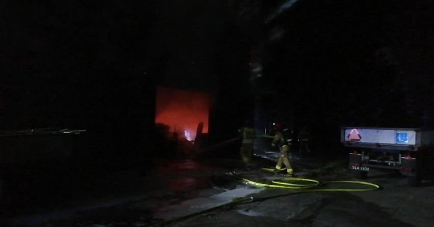 Pożar budynku przy Zespole Szkół Agrotechnicznych w Słupsku [ZDJĘCIA]