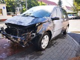 Pożar auta w Koszalinie na ul. 4 Marca [zdjęcia]