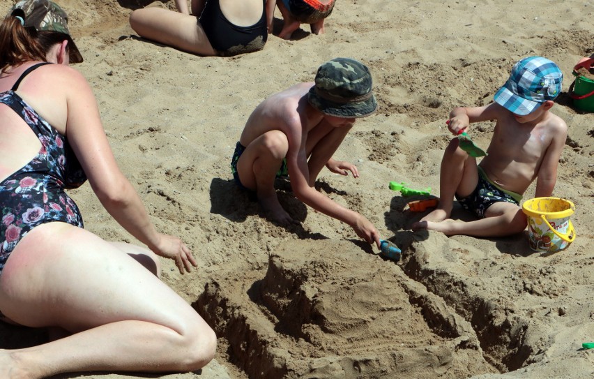 Tak było na konkursie budowy zamków z piasku na plaży MORiW w Grudziądzu [zdjęcia]