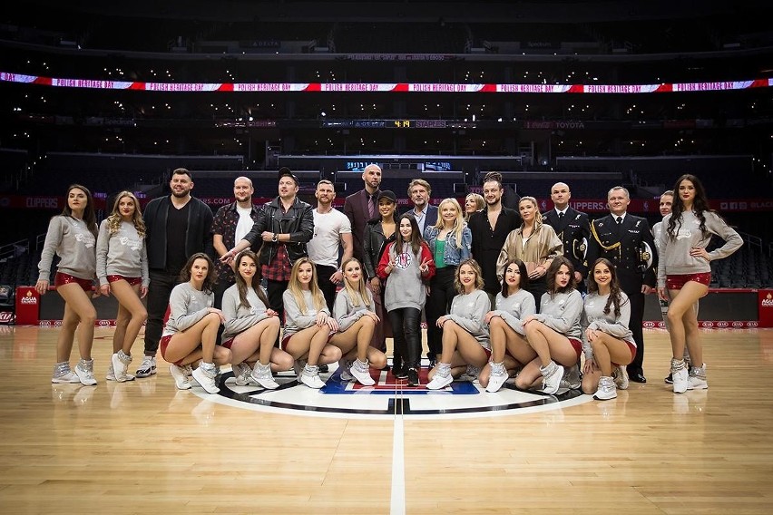 Gdyńskie cheerleaderki zatańczyły w Los Angeles, podczas Polish Heritage Day [zdjęcia]