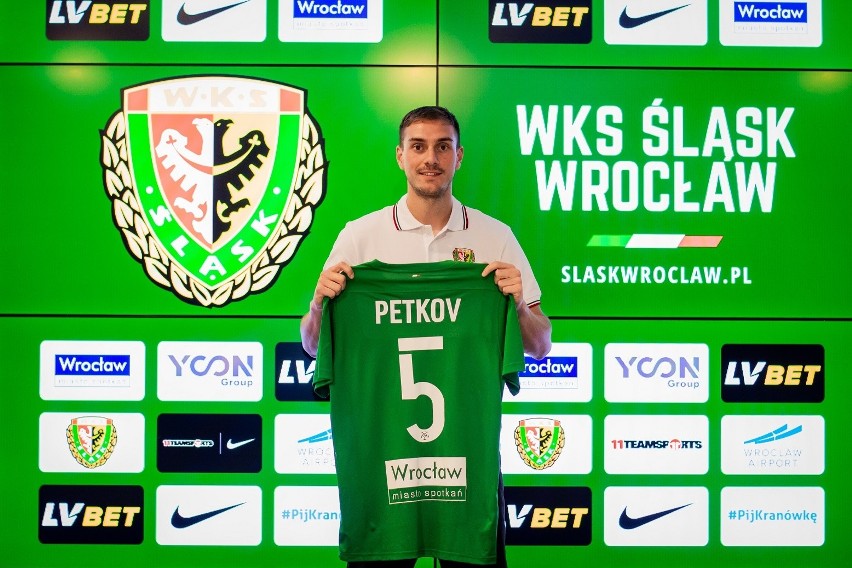 Aleks Petkov, nowy stoper Śląska Wrocław
