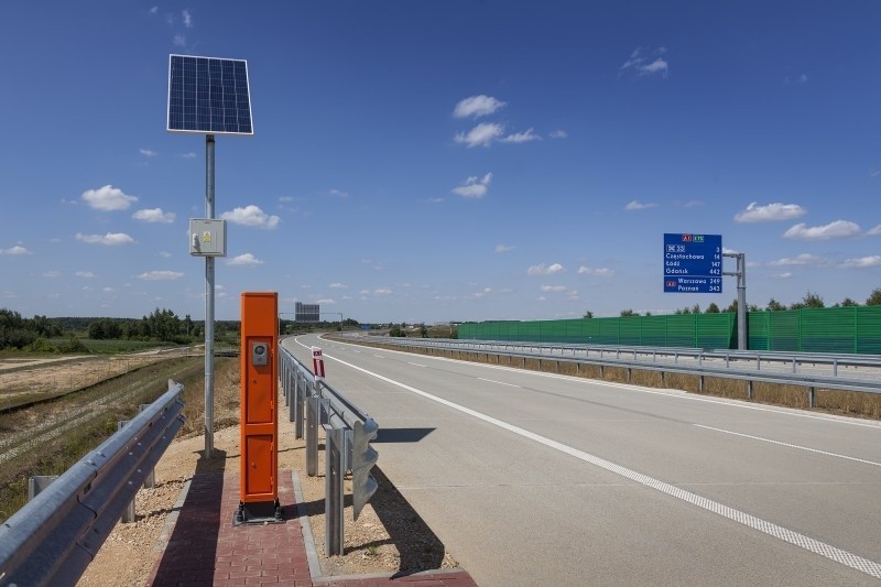 Tak wygląda autostradowy system łączności alarmowej