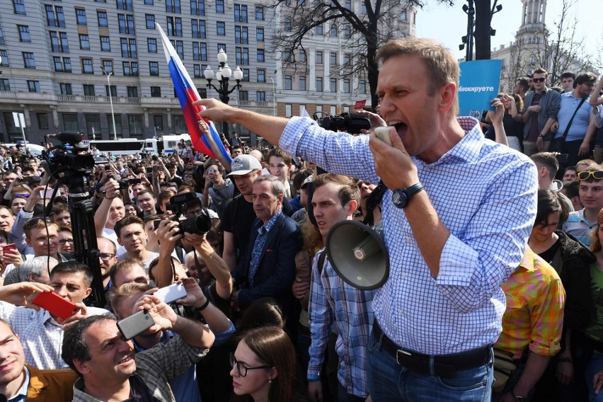 Protesty w Rosji. Ponad tysiąc zatrzymanych przeciwników Władimira Putina, m.in. Aleksiej Nawalny [ZDJĘCIA]