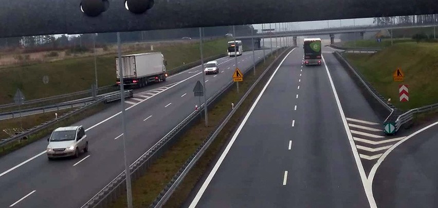 Wszystko wydarzyło się w sobotę, 16 grudnia, na autostradzie...