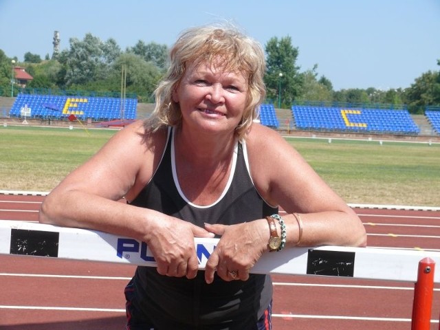 Olimpijka z Monachium, utytułowana lekkoatletka Krystyna Kacperczyk po raz pierwszy gości w Kielcach. Bardzo jej się tu podoba.