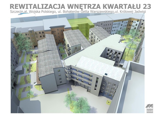 Szczecin: Zniknie kwartał biedyCzęść oficyn zostanie podwyższona i poszerzona, a tym samym w kwartale przybędzie 41 mieszkań, które STBS już oferuje w tzw. systemie partycypacji. 