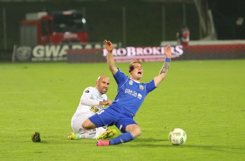 Zagłębie Sosnowiec - Miedź Legnica 1:0. Zagłębie obroniło fotel lidera