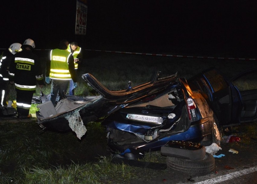 Bujaków: Tragiczny wypadek spowodował dzik. Dwóch kierowców nie żyje 