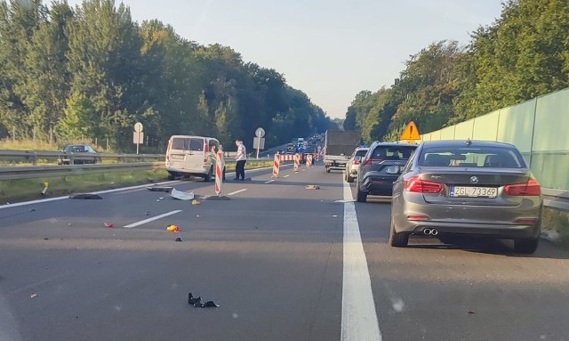 Utrudnienia na A6 na węźle Klucz w Szczecinie w kierunku Gorzowa