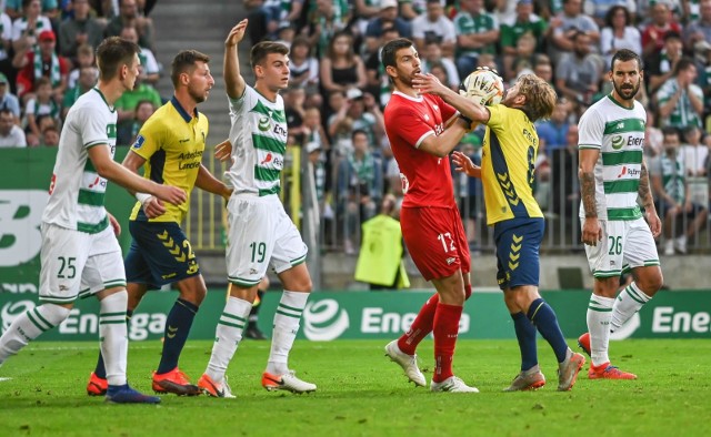 Lechia Gdańsk w meczu eliminacji do Ligi Europy z duńskim Broendby IF - 25 lipca 2019 roku
