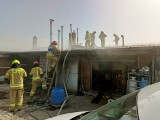 Pożar zakładu wędliniarskiego w Jednaczewie. Aż 7 jednostek brało udział w akcji gaśniczej