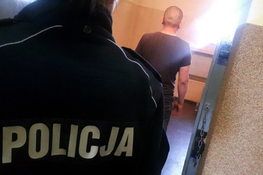 Policjanci szybko zatrzymali 35-latka podejrzanego o trzy...