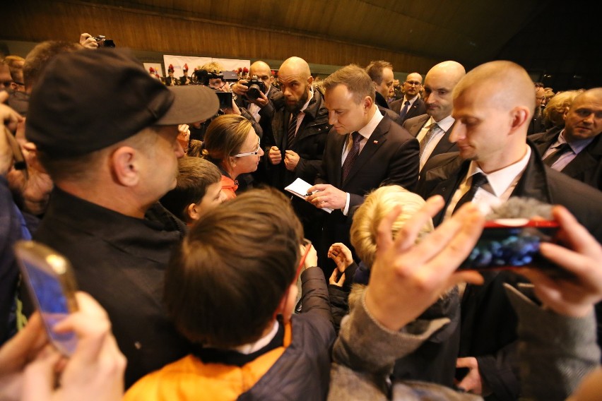 Prezydent Andrzej Duda w Zabrzu