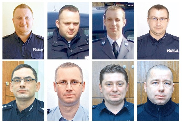 Od lewej: Rafał Bielecki, Artur Bratz, Arkadiusz Sontowski, Marek Stachowicz, Krzysztof Wegner, Roman Lipiński, Jarosław Podgórski, Maciej Pollok.