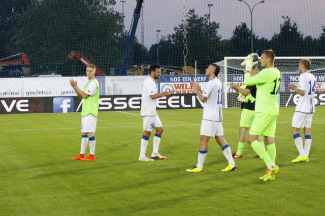 Zawisza przegrał w Belgii, ale nie stracił szans na awans do kolejnej fazy Ligi Europy.