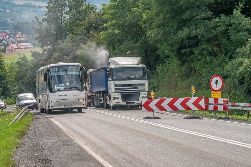 Na Juście w Tęgoborzy od południa obowiązuje ruch wahadłowy