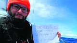 Szymon Kuczyński z Giżycka samotnie opływa Ziemię. Chce pobić rekord 