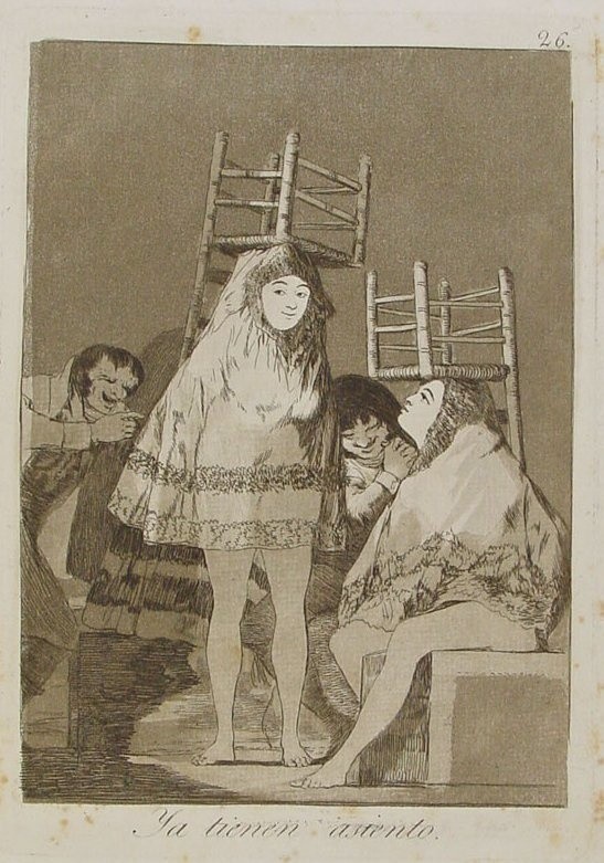 Francisco Goya, Kaprysy (Los Caprichos) 1799, ryc. 26, Ya...