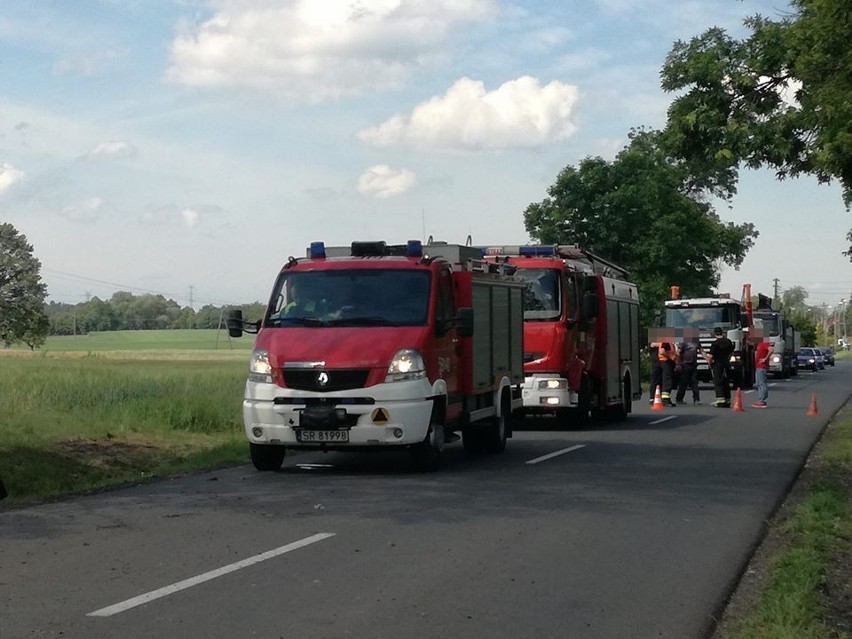 Poważny wypadek na ulicy Rybnickiej w Żytnej. Około godz....