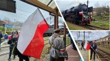 Pociąg do wolności zawitał do Muszyny. Patriotyczny przejazd po Sądecczyźnie pełen atrakcji 