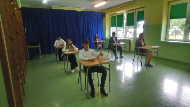 Egzamin z języka angielskiego w czwartek 26 maja pisali także ósmoklasiści z Publicznej Szkoły Podstawowej imienia Janusza Korczaka w gminie Radzanów.