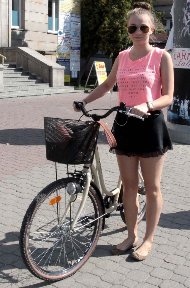 - Jeszcze tylko ostatnia wakacyjna przejażdżka rowerem, a potem już tylko nauka &#8211; zapewnia Natalia Sulima z VI Liceum Ogólnokształcącego imienia Jana Kochanowskiego w Radomiu.