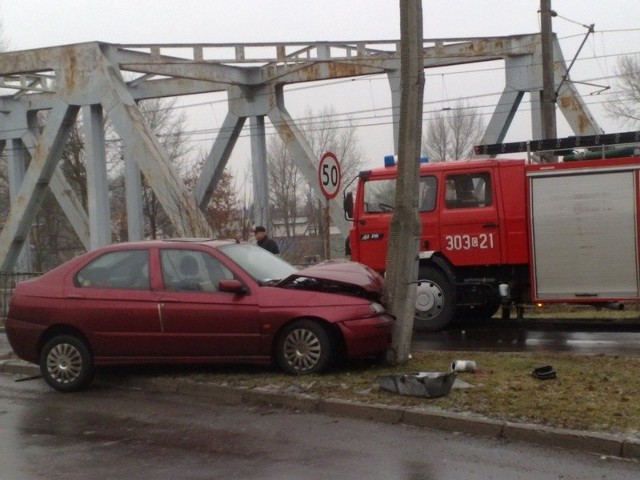 Wypadek przy ul. Bronikowskiego