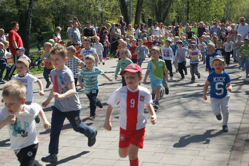 Bieg Skrzata w Parku Hallera zgromadził setki uczestników