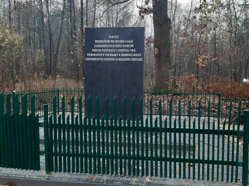 Odnowiony został pomnik w Huciskach w gminie Przysucha. Była tam wieś spacyfikowana w czasie wojny przez Niemców