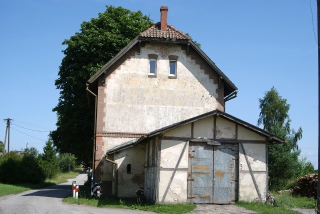 Dawna stacja w Klonowie nad Brdą.